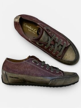 Candice Cooper Rock Leather Sneakers Size 40